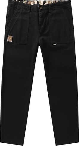 Men's Slim Fit Jean Cut 5-Pocket Non-Stretch Causal Twill Pants in Saudi Arabia