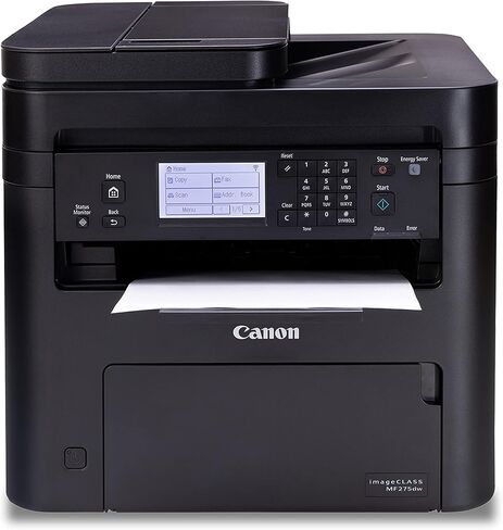 Canon imageCLASS MF267dw II - طابعة ليزر أحادية اللون لاسلكية، طباعة، نسخ، مسح ضوئي، فاكس مع وحدة تغذية المستندات التلقائية، أسود، تعمل مع Alexa in Saudi Arabia