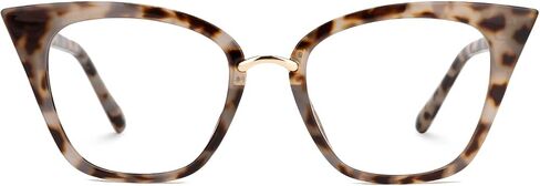 Zeelool Cat Eye Glasses Frame for Women Clear Lens Chandrika ZOP01899 in Saudi Arabia
