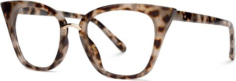 Zeelool Cat Eye Glasses Frame for Women Clear Lens Chandrika ZOP01899 in Saudi Arabia