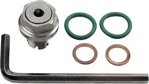 M14.1-1.5x15 مللي متر قابس التصريف الزيت كبير الحجم على الظهر مع حلقة دائرية من الفولاذ المقاوم للصدأ طقم تصليح خيط وعاء الزيت الذاتي التنصت in Kuwait