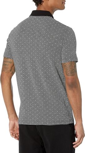 Armani Exchange Men's Stretch Cotton Piquet Polo Shirt in Saudi Arabia