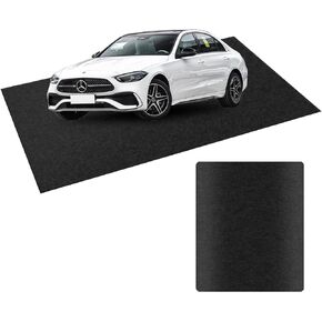 AAIN Garage Floor Mat 17' x 7'4" Waterproof/Durable Oil Spill Mat Protects Surfaces,Ideal for Under Car, Garage Flooring and Floor Protection for Garage
