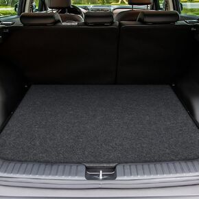 Hbsmat 5' x 6' Garage Floor Mat, Oil Absorbent Pad Under Car, Waterproof, Non-Slip, Durable, Reusable, Washable, Remodeled Garage, Multi-Functional Use, Dark Grey