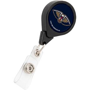 New Orleans Pelicans NBA Team Retractable Badge Holder Ticket Clip Reel ID