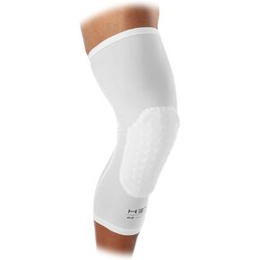 McDavid HEX Force Leg Sleeve Youth White OSFM