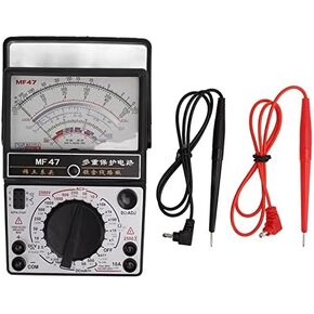 MF47 Analog Multimeter Internal Magnetic Pointer Type Multimeter High Accuracy Dial Analog Voltmeter Ammeter Resistance Meter