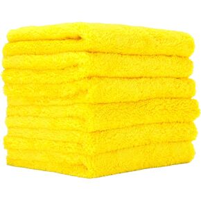 PROJE' Blue Microfiber Towel for Cars - Ultra Absorbent - Car Drying, Polishing, Buffing Cloth & Interior Detailing Towel - 500 GSM 16x16in - Auto Detailing Supplies - Pack of 3 Premium Car Care