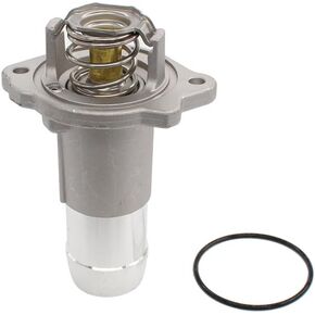 NewYall Engine Coolant Cooling Thermostat & Housing w/Gasket Assembly