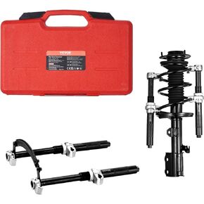 VEVOR Coil Spring Compressor Tool, 2 pcs Heavy Duty Macpherson Strut Spring Compressor Set, 2646 lbs Strut Spring Compressor with Safety Bracket and Carrying Case, for Car Truck ATV UTV