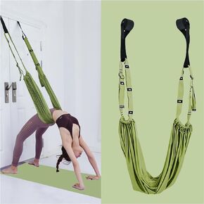 Waist Back Leg Stretch Strap Yoga Fitness Stretcher Back Bend Assist Trainer