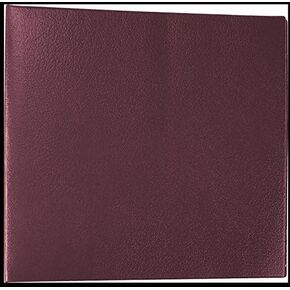 EGP End Stub Deskbook Checks Cover, 9 1/2" x 9", Burgundy