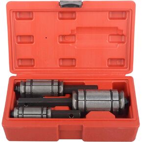 3 Pcs 1/18'' to 3-1/2'' Exhaust Pipe Expander Tool Set, Tail Pipe Spreader Kit Compatible with Most Vehicles and Trucks
