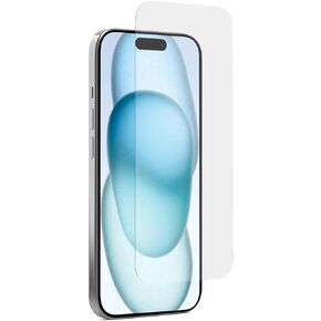 PureGear Maximum Clarity HD Tempered Glass Screen Protector for Apple iPhone 15 Plus (2023) 6.7", Full Coverage, Case Friendly Fit, Lifetime Replacement (Self Alignment Installation Tray included)