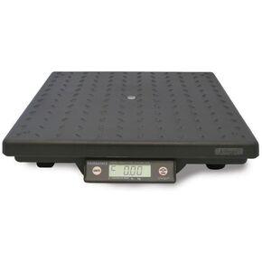 Fairbanks Scales 29824 Ultegra Flat Top Parcel Shipping Scale, 14" Length, 14" Width, 2.4" Height, 150 lbs Capacity
