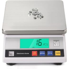 CGOLDENWALL High Precision Scale 10kg 0.1g Digital Accurate Electronic Balance Lab Scale Laboratory Industrial Scale Weighing and Counting Scale Scientific Scale CE 0.1g (10kg, 0.1g)