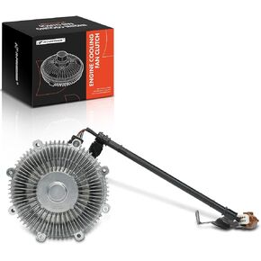 A-Premium Electronic Radiator Cooling Fan Clutch Compatible with Ford Explorer 2006-2010, Explorer Sport Trac 2007-2010 & Mercury Mountaineer 2006-2010, 4.0L 4.6L