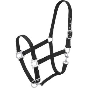 Tough 1 Nylon Halter with Satin Hardware