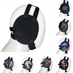 ROAR-INT BJJ Ear Guard New Easy to Adjust Design Wrestling Protective Headgear Wrestling Ear Guard MMA Jiu Jitsu (Black)