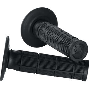 Scott Sports 233927-0001 Black Radial Half Waffle Motorcycle Grips