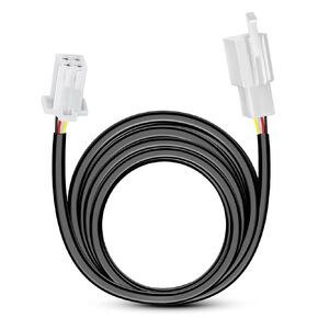 Nilight 2PCS Plug and Play 22AWG 5Feet Wiring Harness Switch Extension Kit for Off Road LED Work Light Bar, 2 Years Warranty