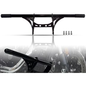 WOWTK Highway Peg Crash bar for Harley XL Sportster 2004-2022 Models,for Sportster 883 XL883 1200 XL1200 Iron 883 Seventy-Two Forty-Eight XL50 Sportster XR1200 XR1200X,Gloss Black