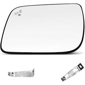 SIDMILE Right Passenger Side View Power Mirror Glass BB5Z17K707D Fit for 2011-2015 Ford Explorer, Rear View Mirror Glass with Power Heated & Blind Spot