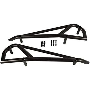 Rock Sliders - Nerf Bars - Tree Kickers fits 2015-23 Polaris RZR 900, 1000 XP Turbo - 2 Seater BLK