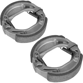 Youxmoto Front Rear Brake Shoes for Honda CHF50 2002-2011/ Ruckus NPS50 2003-2019/ CRF70F CRF80F 2004-2015/ XR80R XR100R 1985-2003/ XR70R 1997-2003 Aluminum Drum Brake Shoes