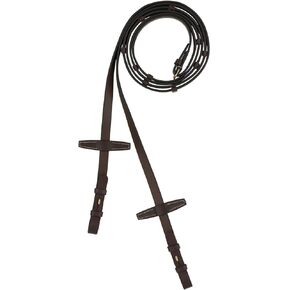 HORZE Walthamstaw Leather Reins with Stops
