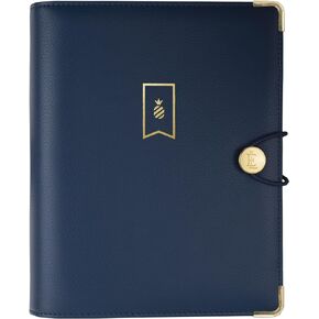 Emily Ley Simplified System Organizer Cover, 5 3/8" x 8 1/2", Navy