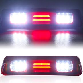 LED Third 3rd Brake light for 04-08 Ford F150 07-10 Ford Explorer 06-08 Lincoln Mark LT, Rear Cargo Lamp High Mount Stop light (Smoke)