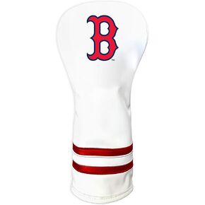 Team Golf MLB White Vintage Fairway Golf Club Headcover, Form Fitting Design, Retro Design & Superb Quality