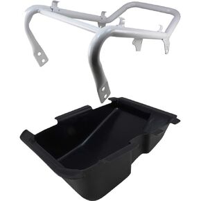 Lowering Seat Frame and Under Seat Storage Container Compatible with Honda Ruckus Zoomer NPS50 2003-2023 Gloss White