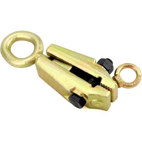 QWORK Car Door Fender Edge Repair Tool, Self-Tightening Frame Pull Clamp Grips, Body Repair Small Mouth Pull Clamp