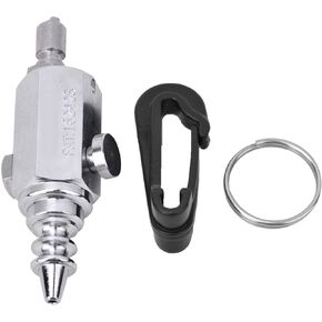 EVTSCAN Diving Air Nozzle, Stainless Steel Professional 8cm Mini Portable Scuba Diving Universal Air Nozzle Equipment for BCD Inflator Hose