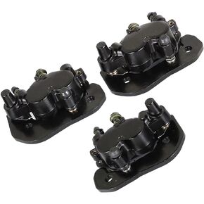labwork Front and Rear Brake Calipers W/Pads Replacement for Outlander 4X4 450 500 570 1000 703500968 703500967