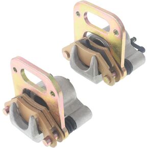 labwork Front Left Right Brake Calipers Replacement for Polaris Xplorer 400 400L 500 Big Boss 350L 400L 500 Magnum 425 Diesel 455 Sportsman 400 500 with Pads