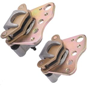 Silscvtt Front Left and Right Brake Caliper with Pads Replacement for Polaris ATP 330 500 Magnum 325 330 500 Sportsman 335 400 500 600 700 Worker 500 Xplorer 400 1910549 1910681 1910682