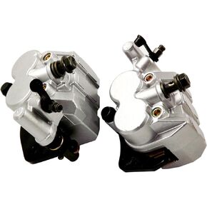 مجموعة فرجار الفرامل الأمامية اليسرى واليمنى WFLNHB مع وسادات 59300-05H00-999 بديلة لـ Yamaha Rhino 660 2004-2007 Rhino 700 2008-2013 Rhino 450 2006-2009 in Kuwait
