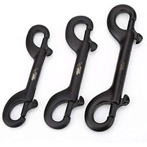 Scuba Buckle,Double Ended Snap Hook,Durable Stainless Steel Scuba Diving Hook Double Ended Clip Hook Bolt Snap Diving Buckle 3.5in, 3.9in, 4.5in Available(100mm)