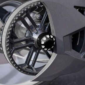 عرض غطاء صامولة ثنائي المحور مقطوع من الكروم لـ Polaris Slingshot | ألومنيوم عالي الجودة، يتم تركيبه باستخدام مجموعة براغي | الجمالية مع الأسطح الآلية | يناسب موديلات Polaris Slingshot 2015-2023 | أسود in Saudi Arabia