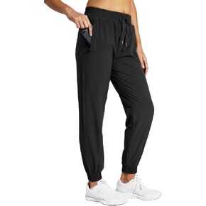 سراويل الركض النسائية خفيفة الوزن من MIER مع جيوب بسحاب للجري والمشي لمسافات طويلة والسفر برباط، سريعة الجفاف in Kuwait