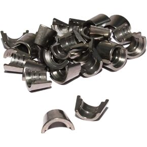 COMP Cams 638-16 Titanium Set of 16-10 Degree, 11/32", Single Groove Locks w/Lash Cap Recess