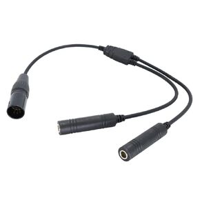 General Aviation (GA) Headset to Airbus XLR Headset Adapter Cable