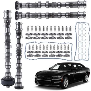 4 قطعة طقم عمود الحدبات للمحرك 3.6L V6 Pentastar Engine Fit دودج تشارجر/دورانجو/تشالنجر، رام 1500، كرايسلر 200/300، جيب جراند شيروكي/رانجلر والمزيد 5184377AG 5184378AG 5184379AG 5184380AG in Saudi Arabia