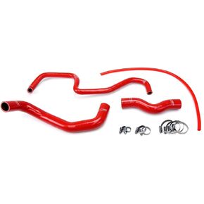 HPS 57-1048-RED-1 Red Silicone Radiator Coolant Hose Kit