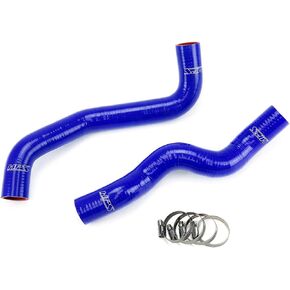 HPS 57-1049-BLUE-2 Blue Silicone Radiator Coolant Hose Kit
