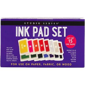Studio Series Ink Pad Set (15 colors) in Kuwait