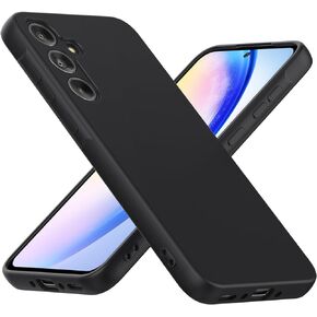 Cresee Case for Samsung Galaxy A55 5G, TPU Silicone Phone Case with Camera Protection Soft Interior Slim Fit Flexible Back Cover for Galaxy A55 5G - Lavender